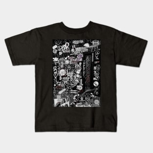 Urban Graffiti Design Tag City Style Kids T-Shirt